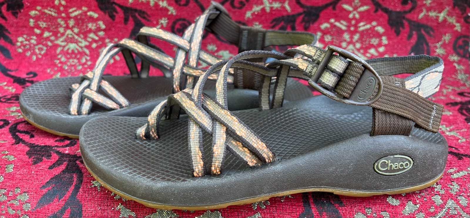 Women’s Chaco ZX2 Vibram Yampa Blossom Sport Sandals Toe Loop- Size W8