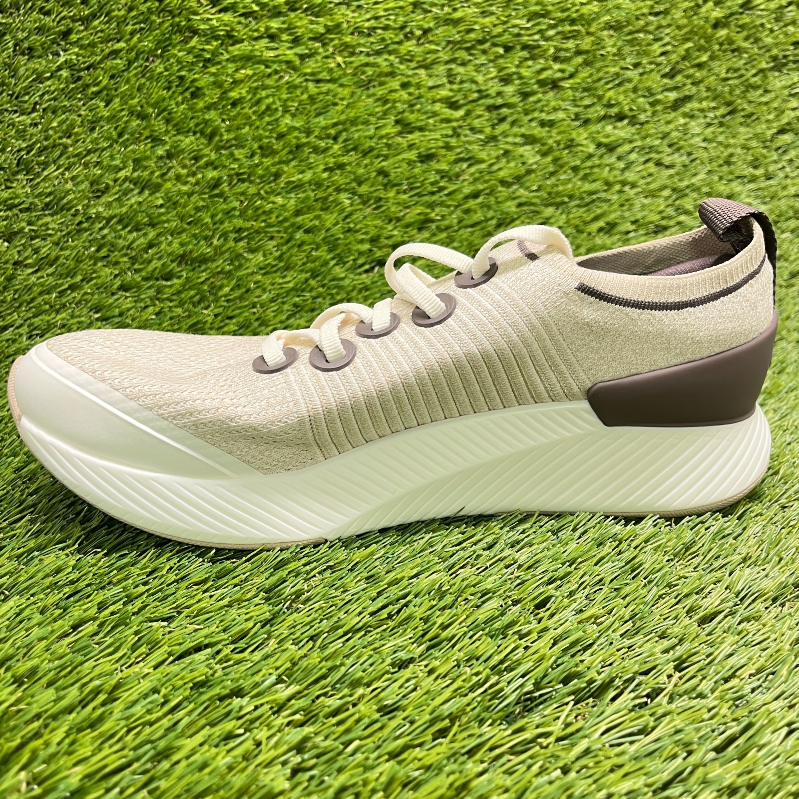 Allbirds Tree Glider Womens Size 9 Beige Brown Athletic Running Shoes Sneakers