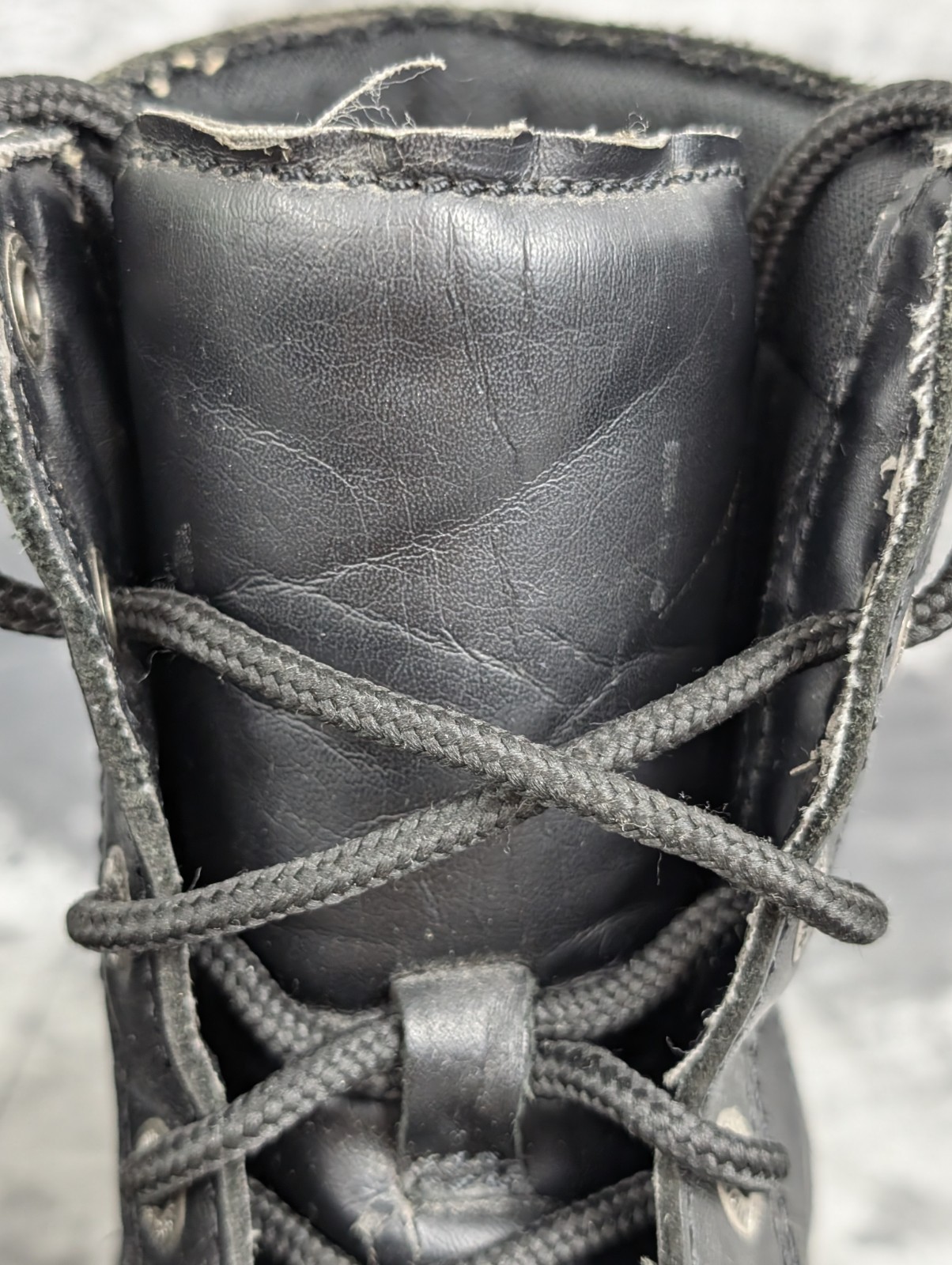 Harley Davidson Motorcycle Boots W 8.5 Leather 88352 Skull Peg Bar Heel Bolt