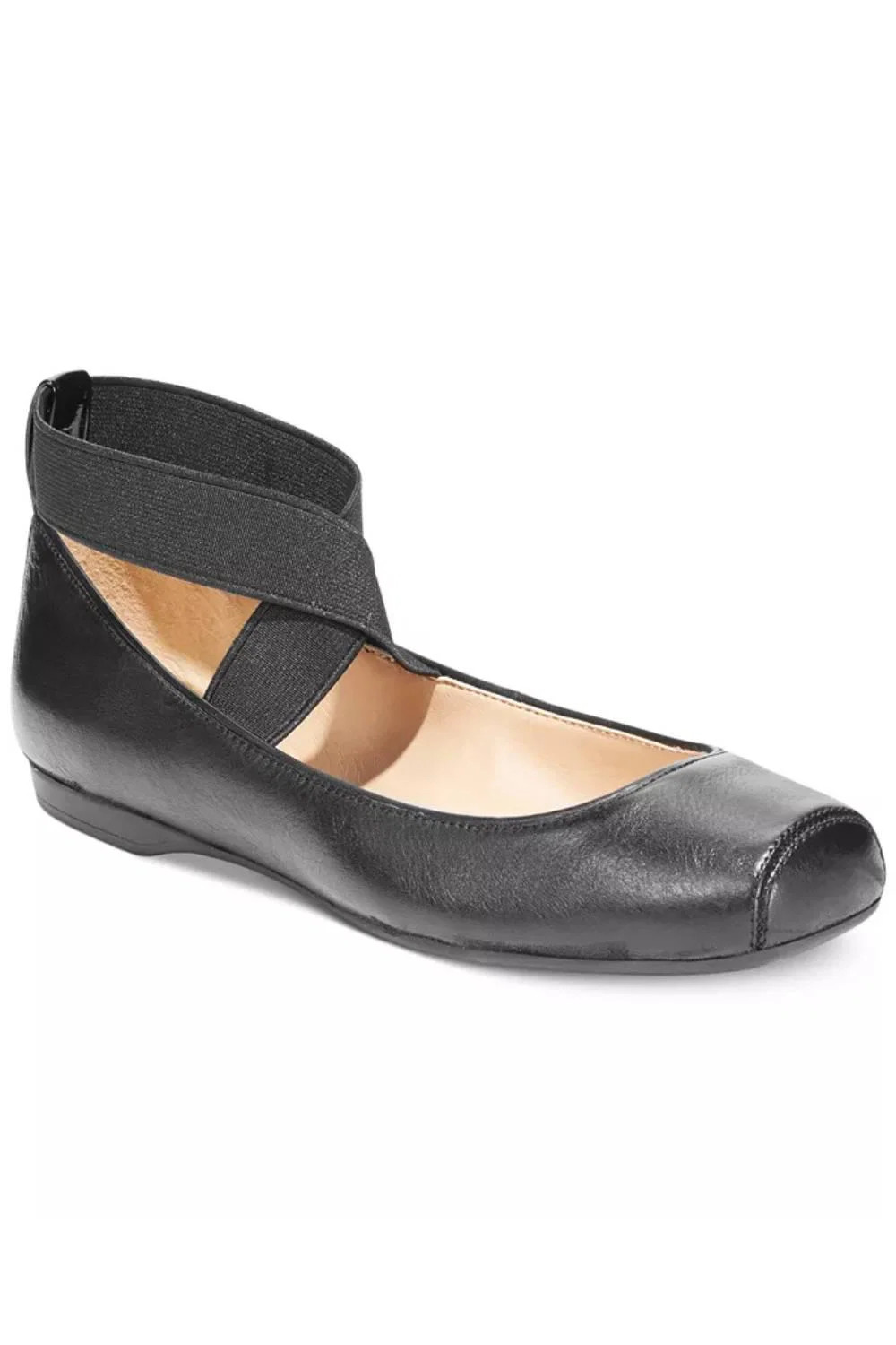 Jessica Simpson Women’s Mandalaye Criss-Cross Ballet Flats Black