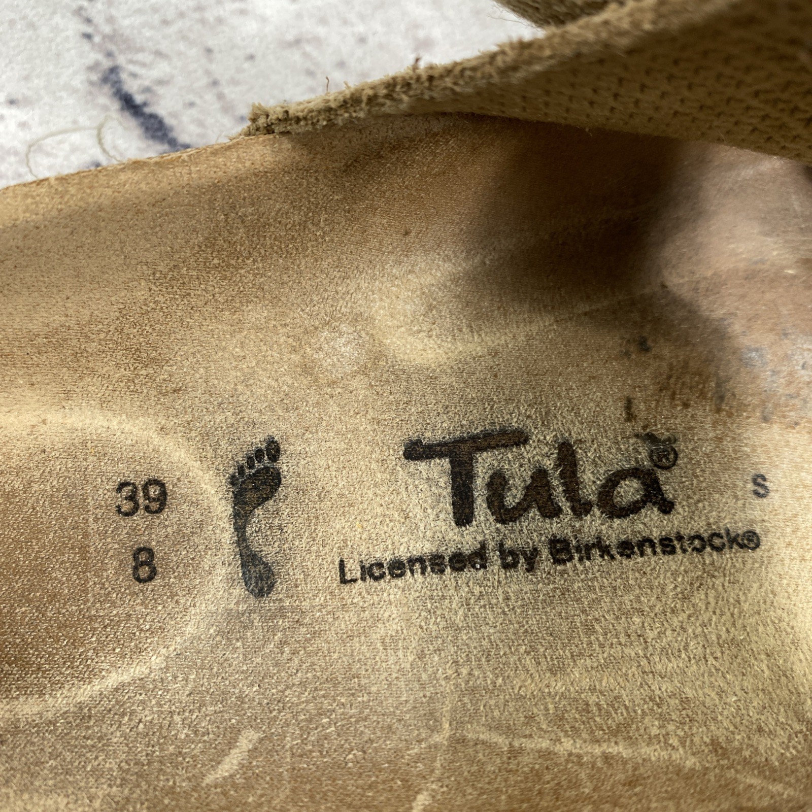Tula by Birkenstock Sandals Women’s Size 39/US 8 Brown Slip On Slide Beach Boho