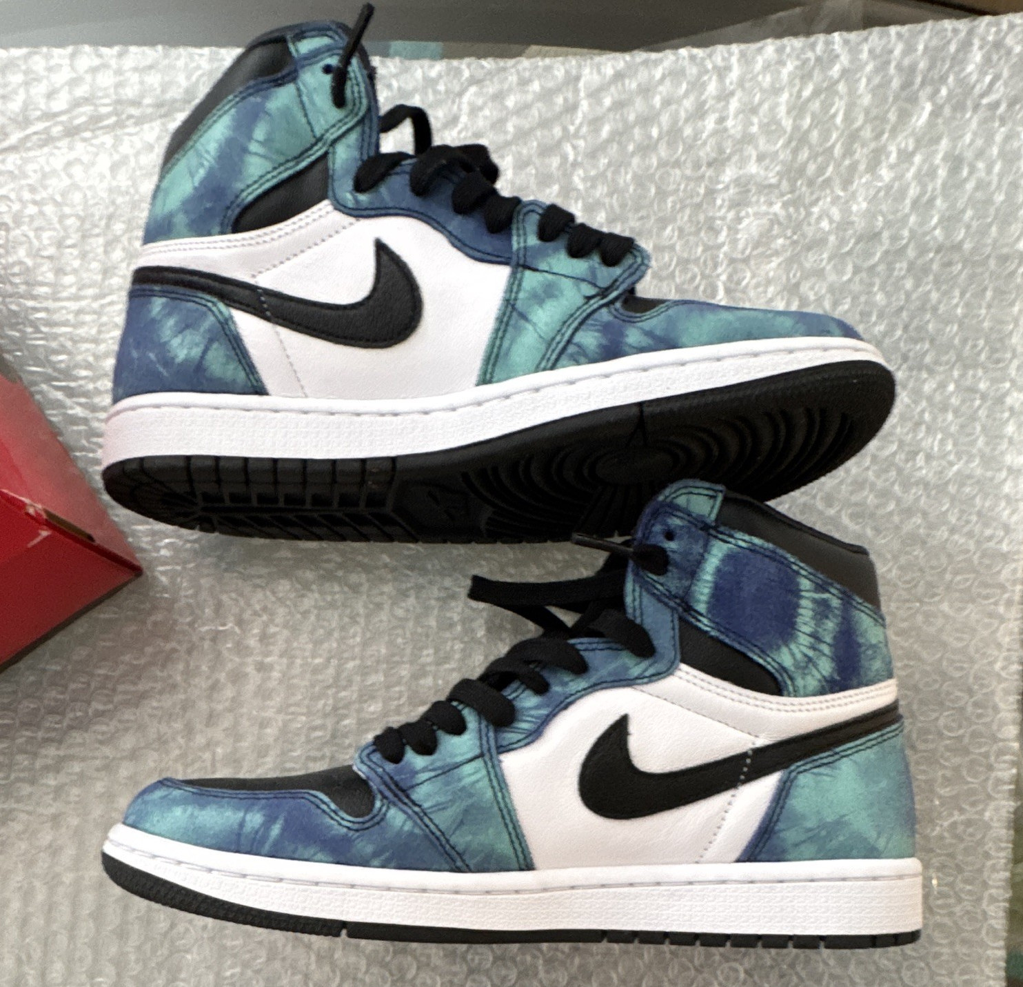 Jordan Air Jordan 1 Retro OG High Tie-Dye CD0461-100 Leather 2020