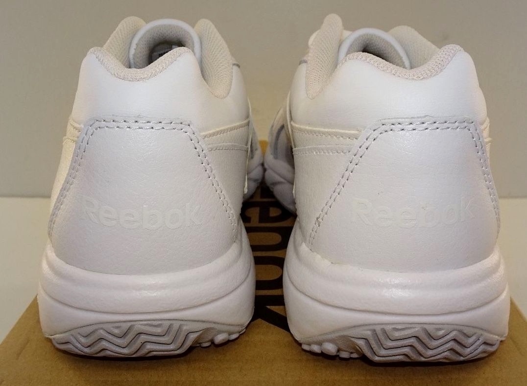 Reebok Women’s Work n’ Cushion Walking Shoes V46975 Oil/Slip Resistant White NWD