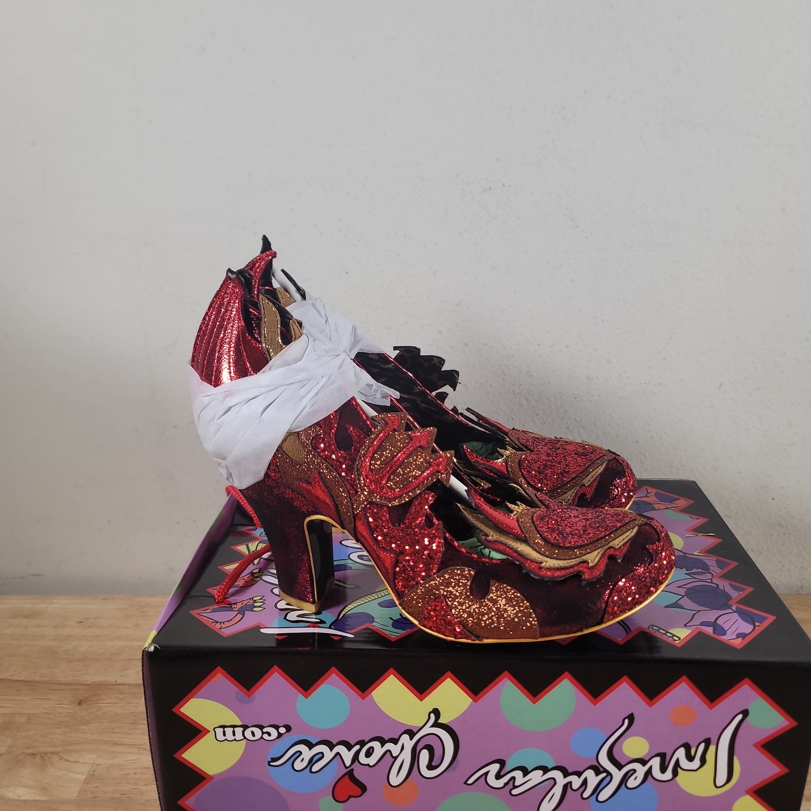 Irregular Choice Devils Advocate US Size 10 Eur 41 With Box New