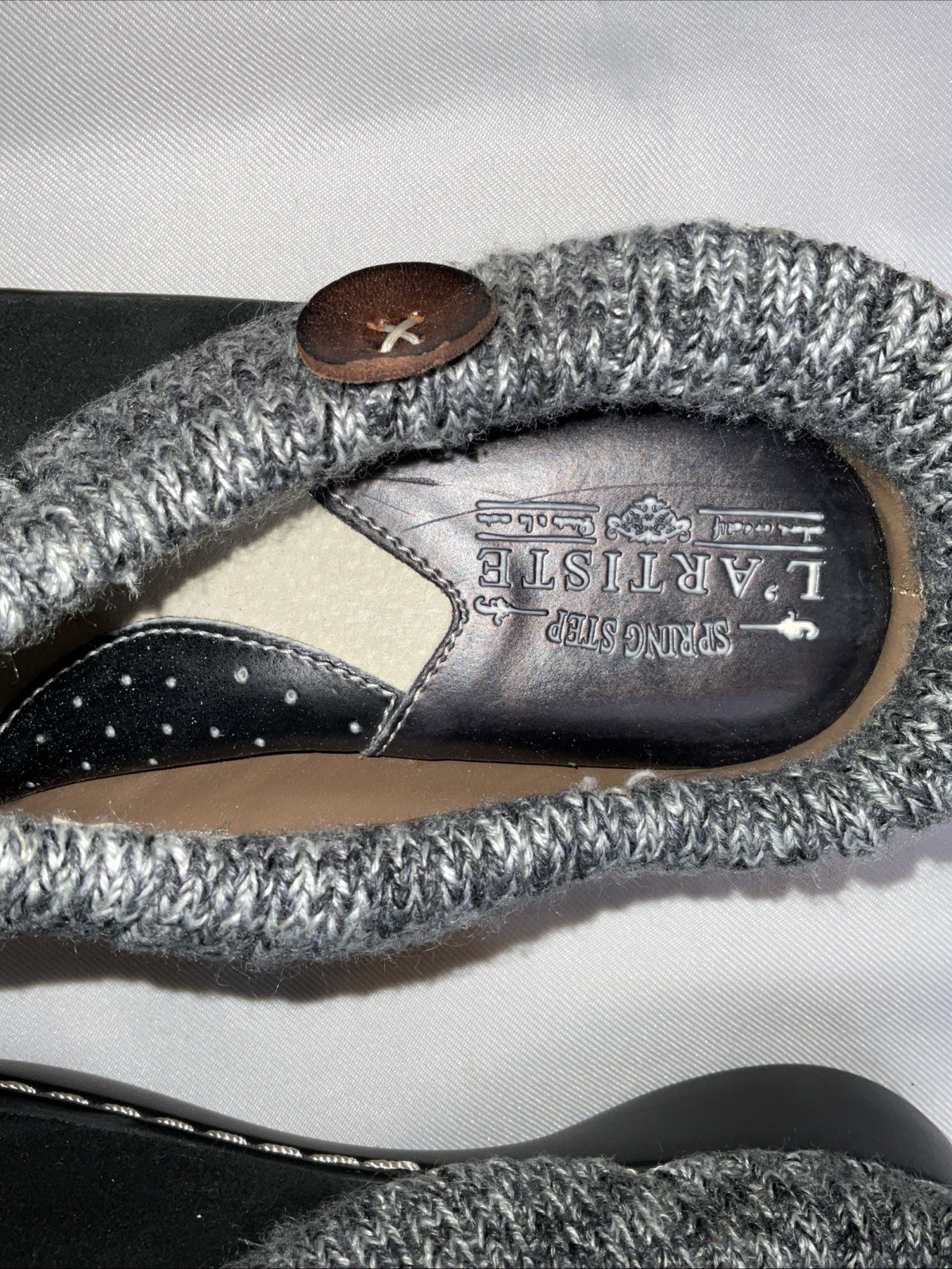 Women’s L Artiste Spring Step Svetlana Winter Clog Size 39 Euro 8.5 Comfort