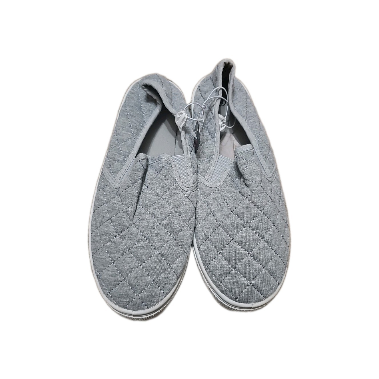 Ladies Bobbie Brooks Gray Shoes Slip-on Sneakers Women’s Sizes 6, 7, 8