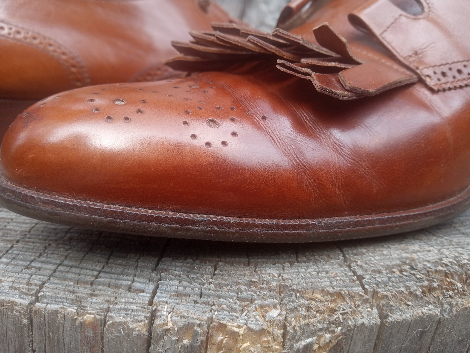Salvatore Ferragamo Women Kiltie Oxford Shoes Size 9.5 AAA 3A A3 Made in Italy
