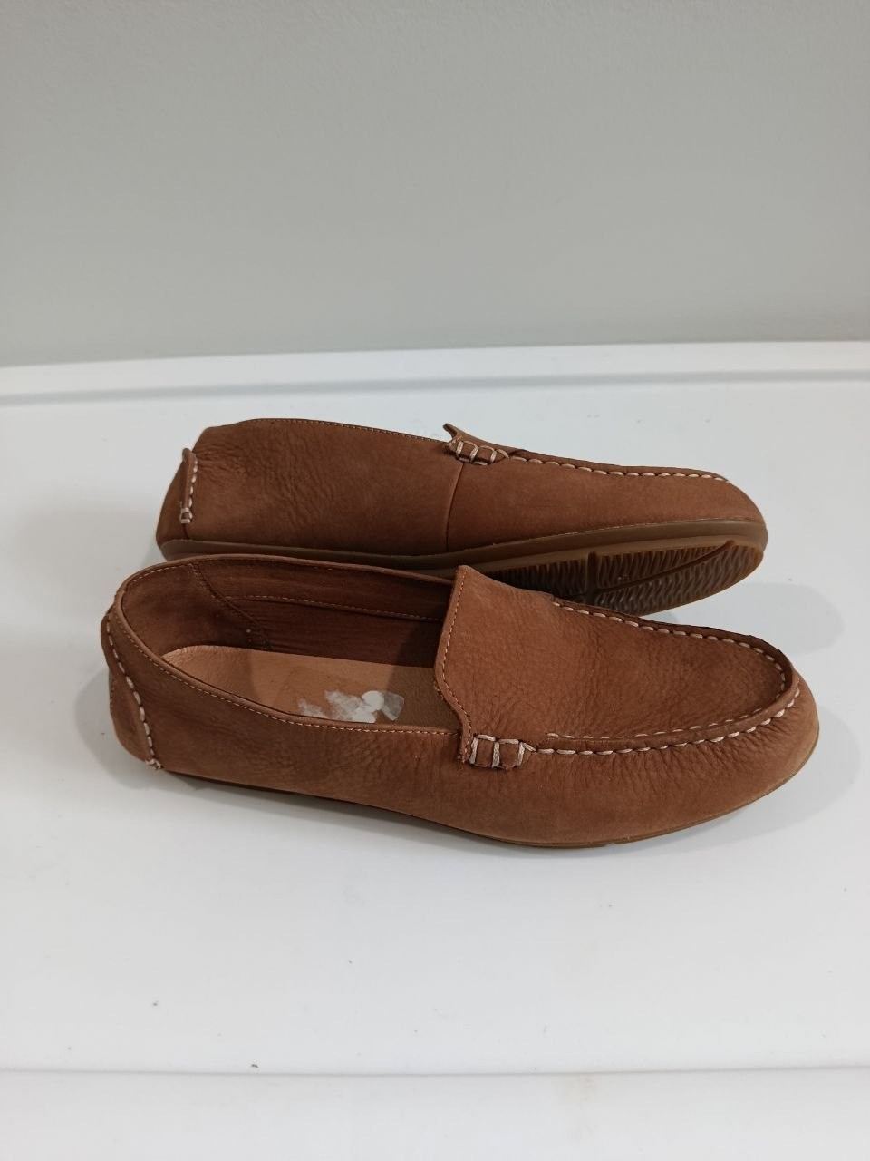 Sperry Top-Sider Womens Suede Leather Loafers Size 8.5M Slip On Driving Mocs