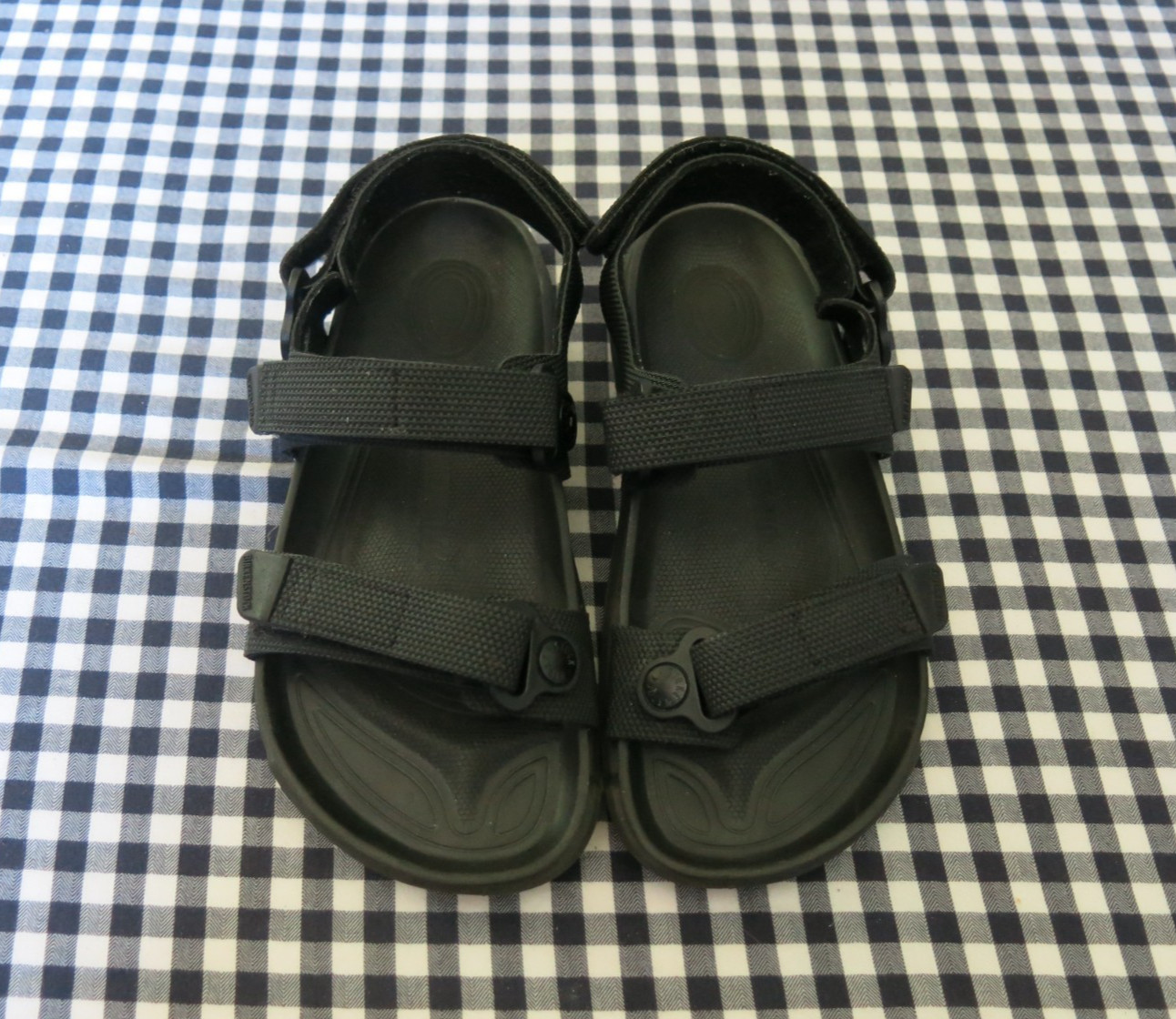 Birkenstock Kalahari Birko-Flor sandals black EU 35 US women 4-4.5 Regular/Wide