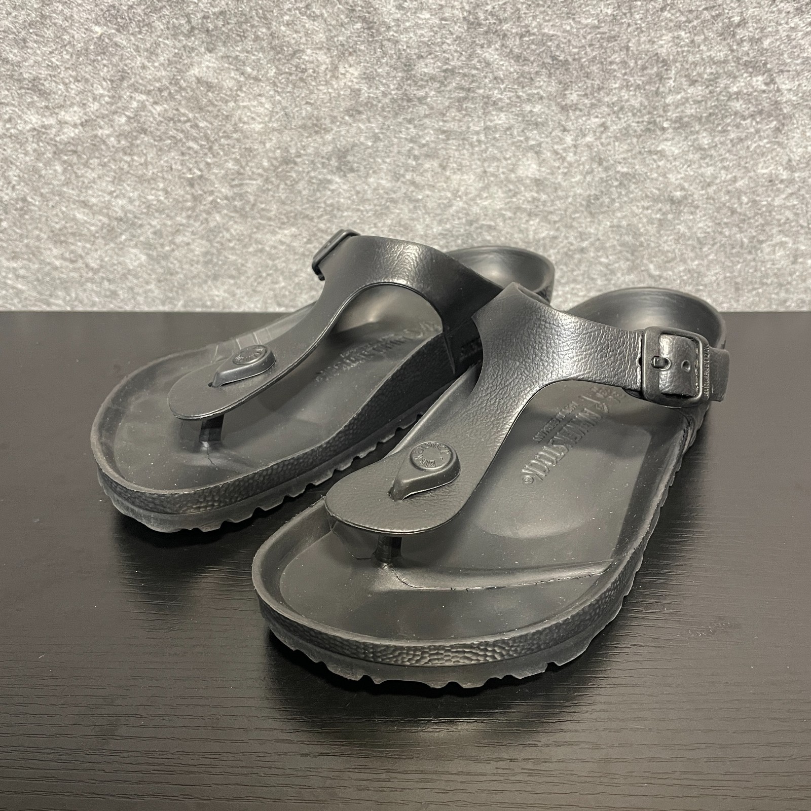 Birkenstock Gizeh Essentials EVA Sandals Women’s US 5-5.5 EU 36 Regular Black