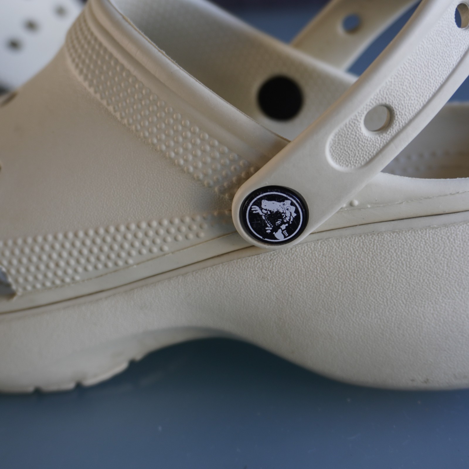 Crocs Women Classic Platform Clog Bone Beige Size 8 W8 Comfort Sandal 206750