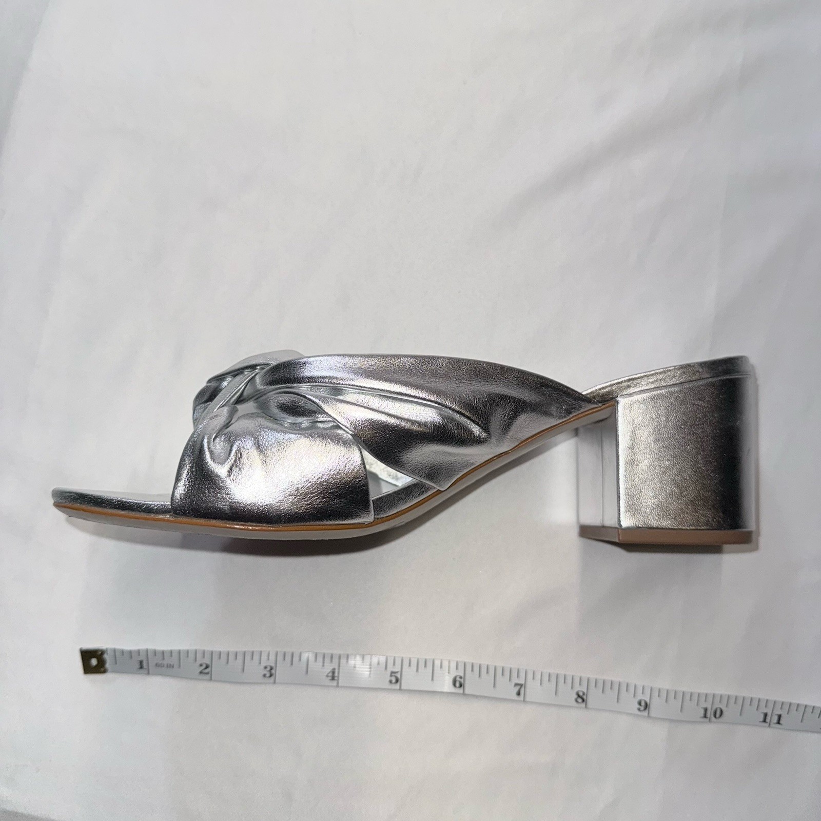 Schultz Women’s Silver Mule Size 9.5