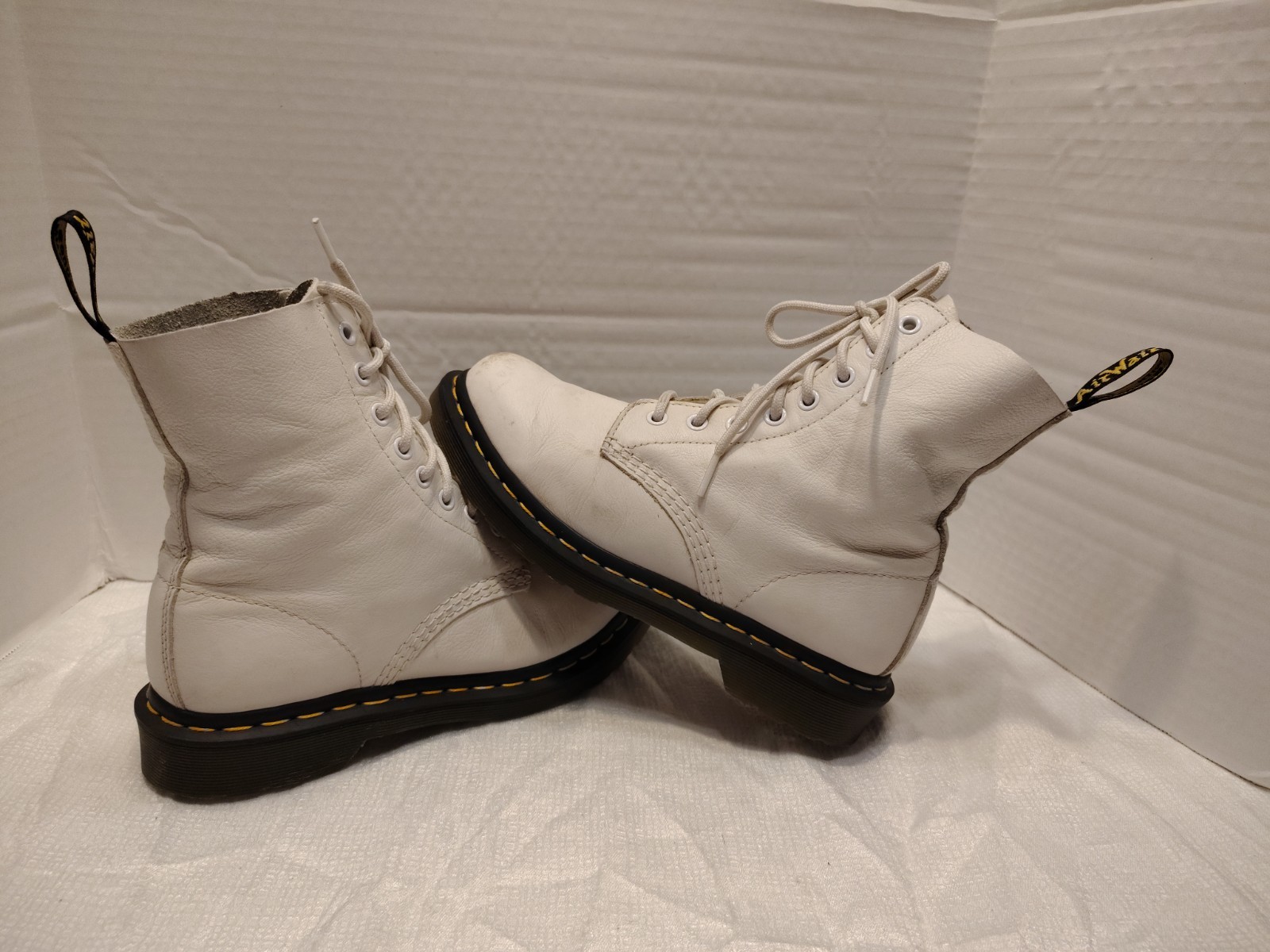 Dr. Martens 1460 Pascal Virginia Leather Boots For Women # 7 US Lace-up