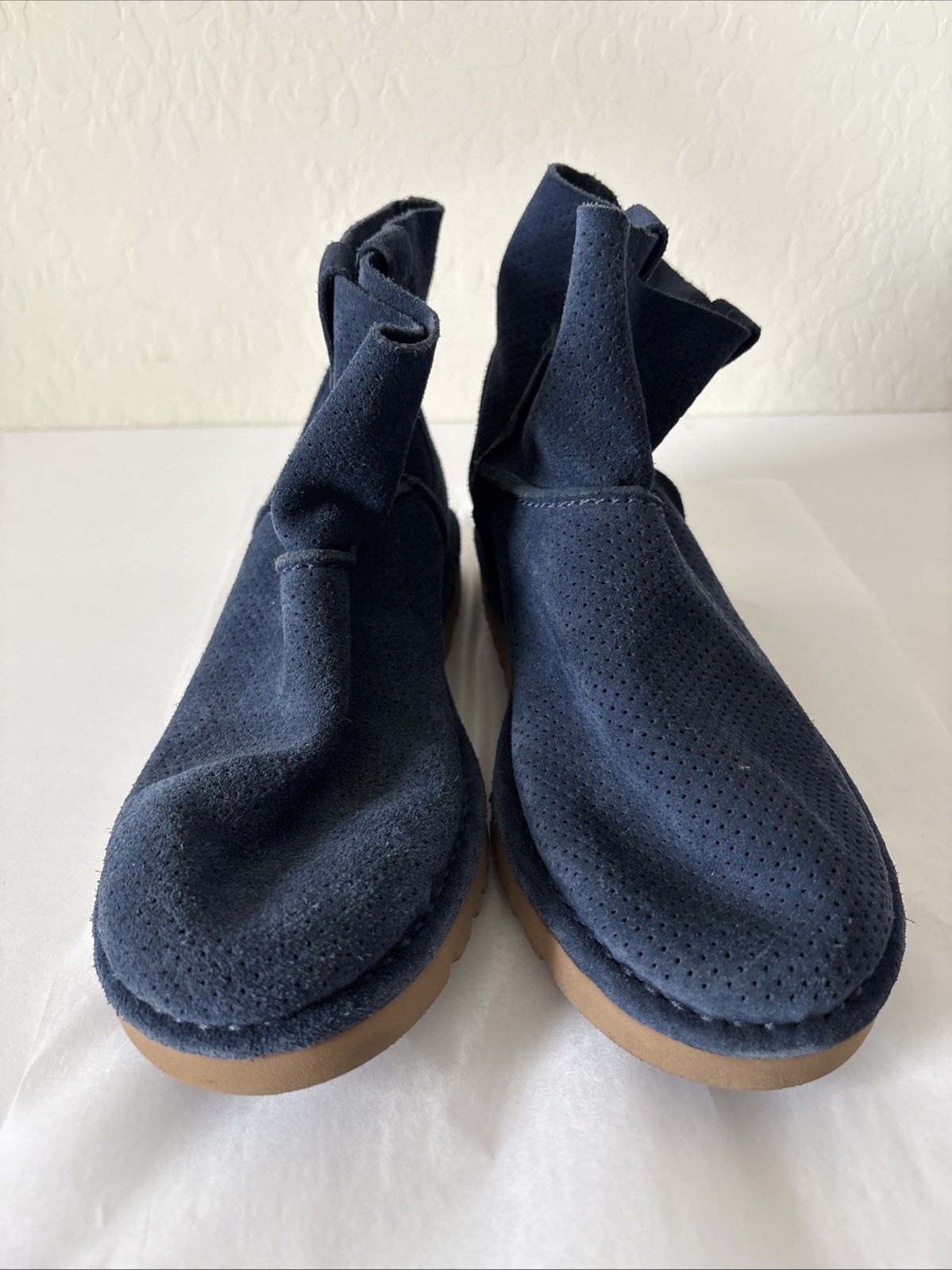 UGG Classic Unlined Mini Perf Boots Blue size 7