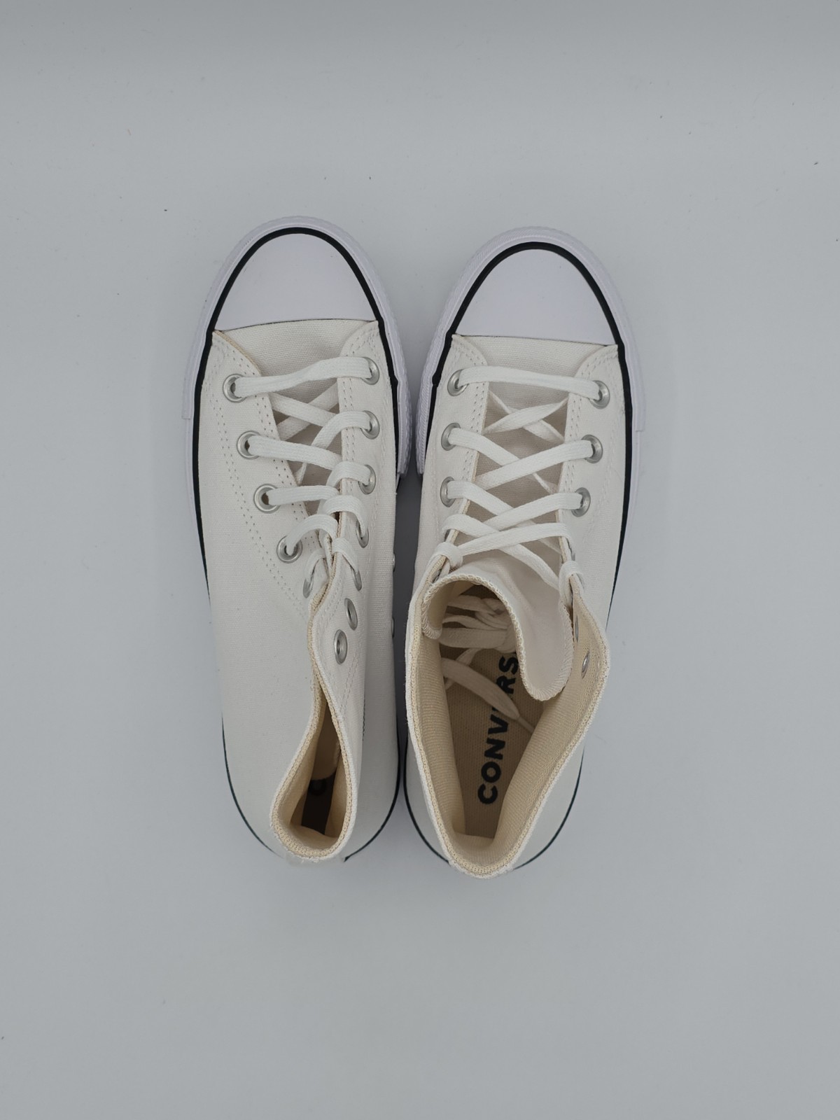 Converse Chuck Taylor All Star Lift Hi White Shoes Women’s – 560846C, Size 6
