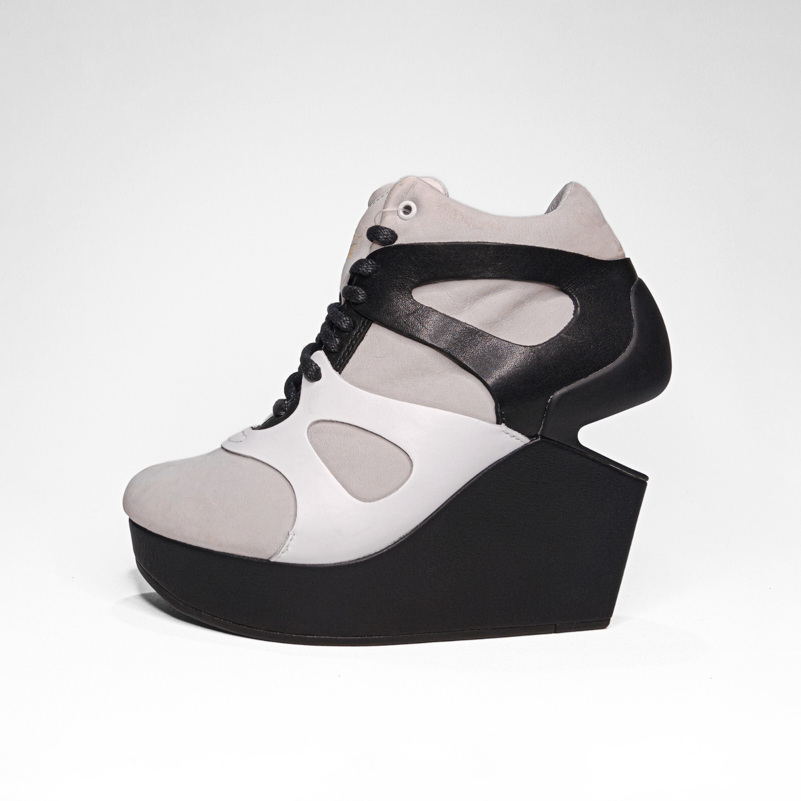 alexander mcqueen x puma leap lo 357164-02 US6.5 HEELS WEDGE MCQ RARE LIMITED