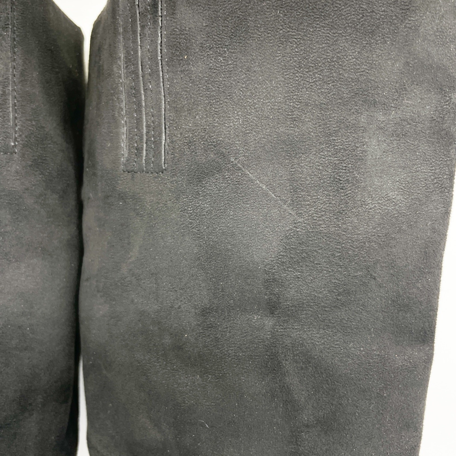 Open Edit Women’s Barbara Tall Pointed Toe Boot Black Size 6.5 M