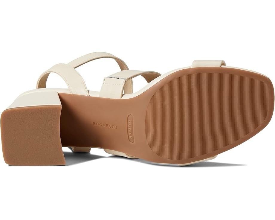 Rockport Farrah 3 Band Cream 6 M New