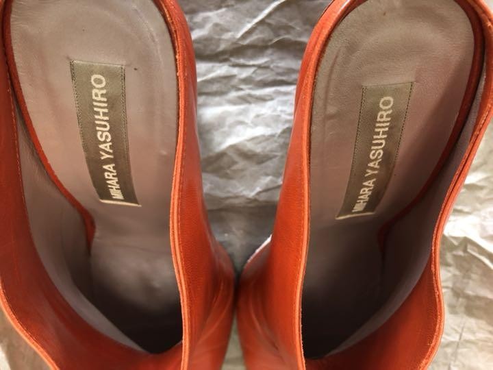 [Beautiful item, 1 wear] MIHARA YASUHIRO Leather Sandals 24.0cm