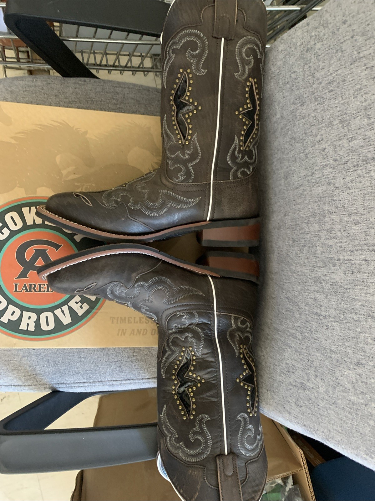 PICK SIZE Laredo 5660 Women’s Spellbound Leather Western Cowboy Boot