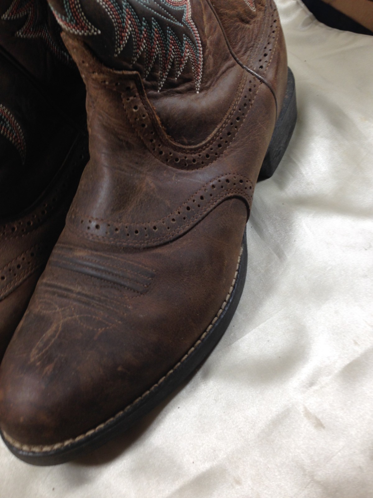Boots Ariat Women’s Style 10001605 ATS Leather Western Size 10B Cowgirl Boot