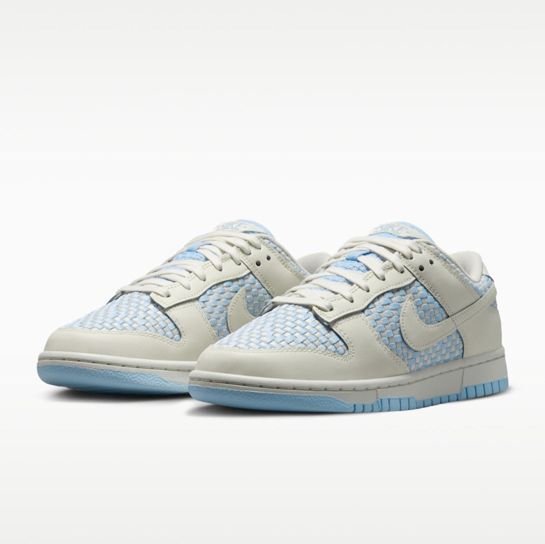 NIKE Women’s Dunk Low IH2476-401 Hydrogen Blue Sail Pale Ivory