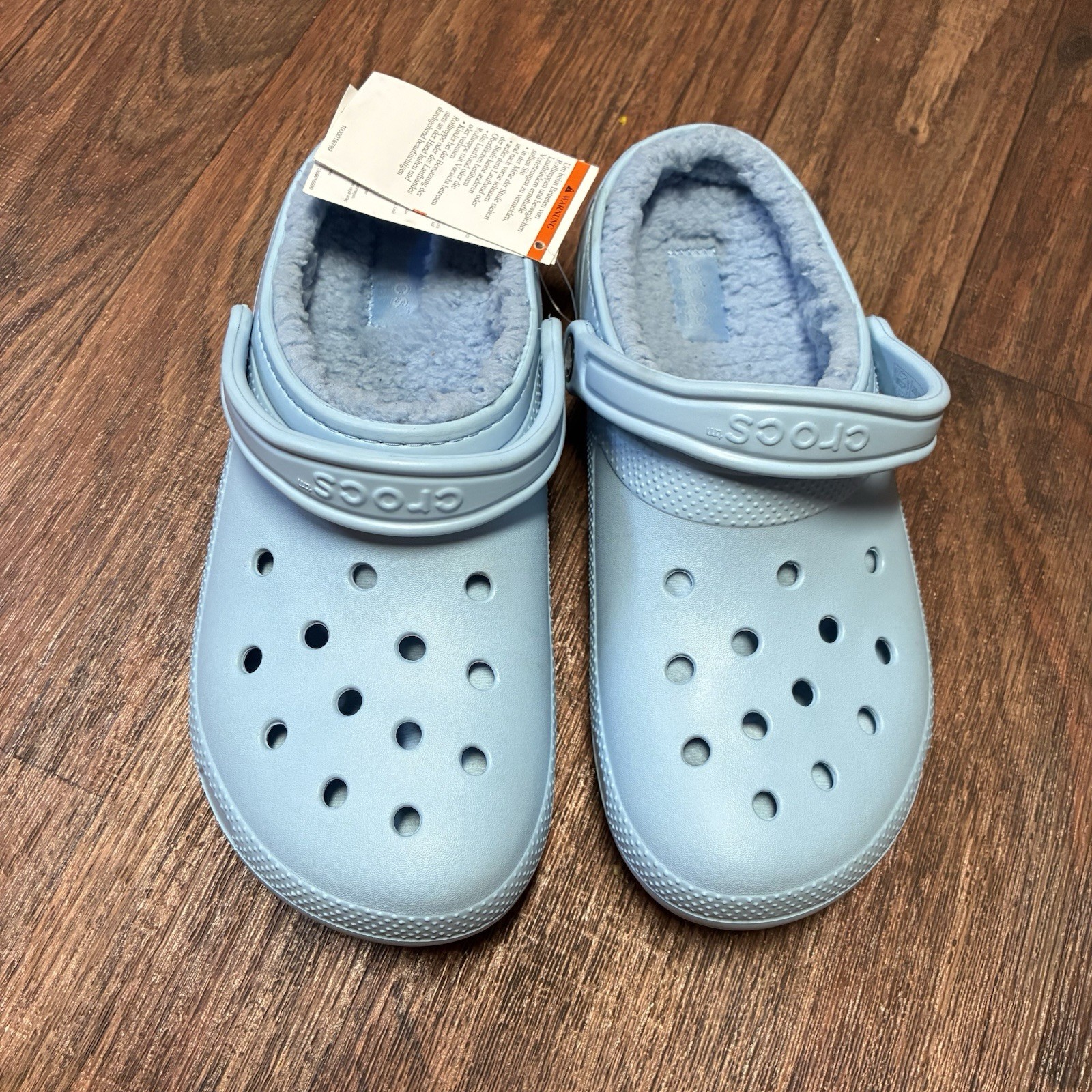 Crocs Classic Lined Clog Women’s US Size 11 Baby Blue