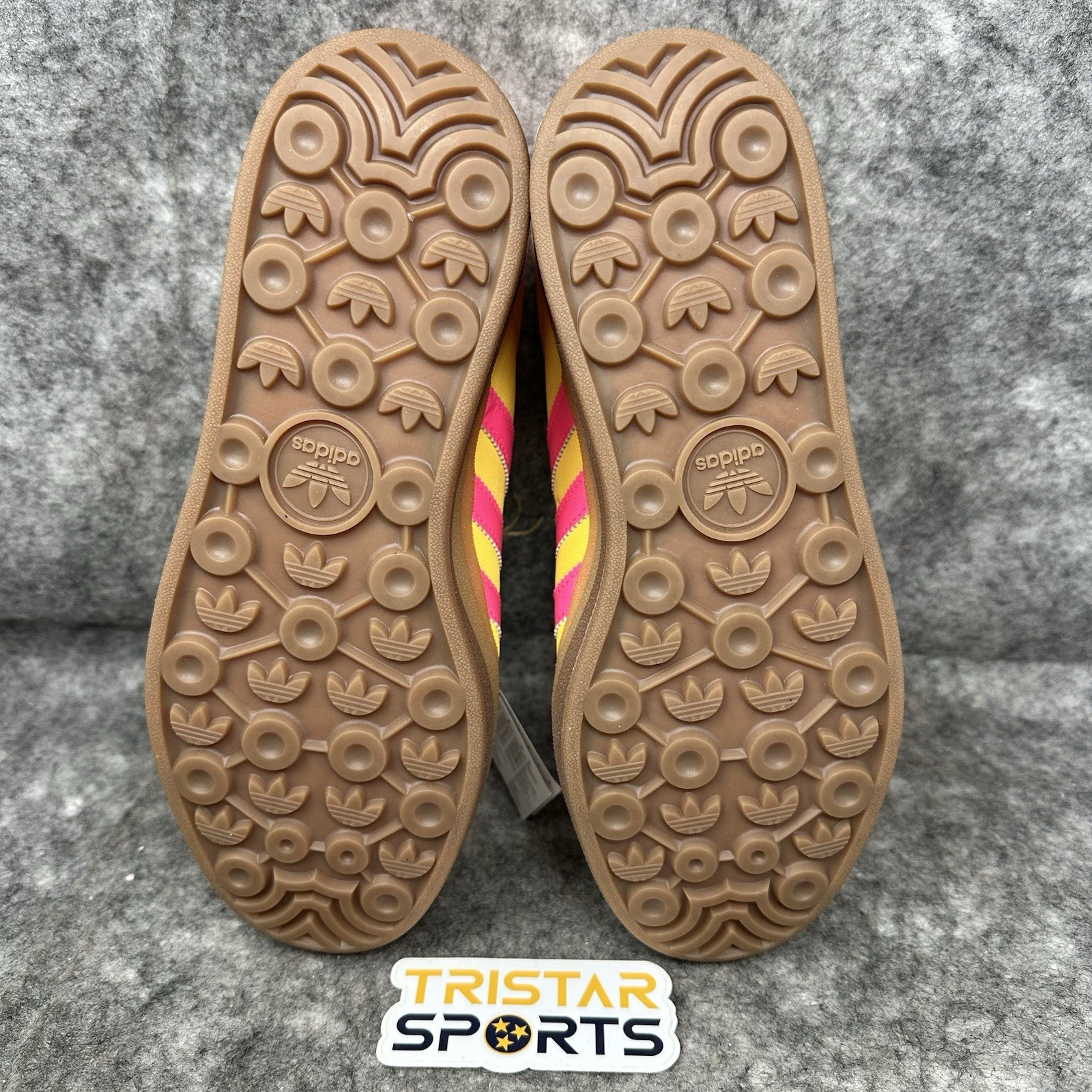 Adidas Gazelle Bold Shoes Womens Size 9 Yellow Pink Platform Sneakers IG4387