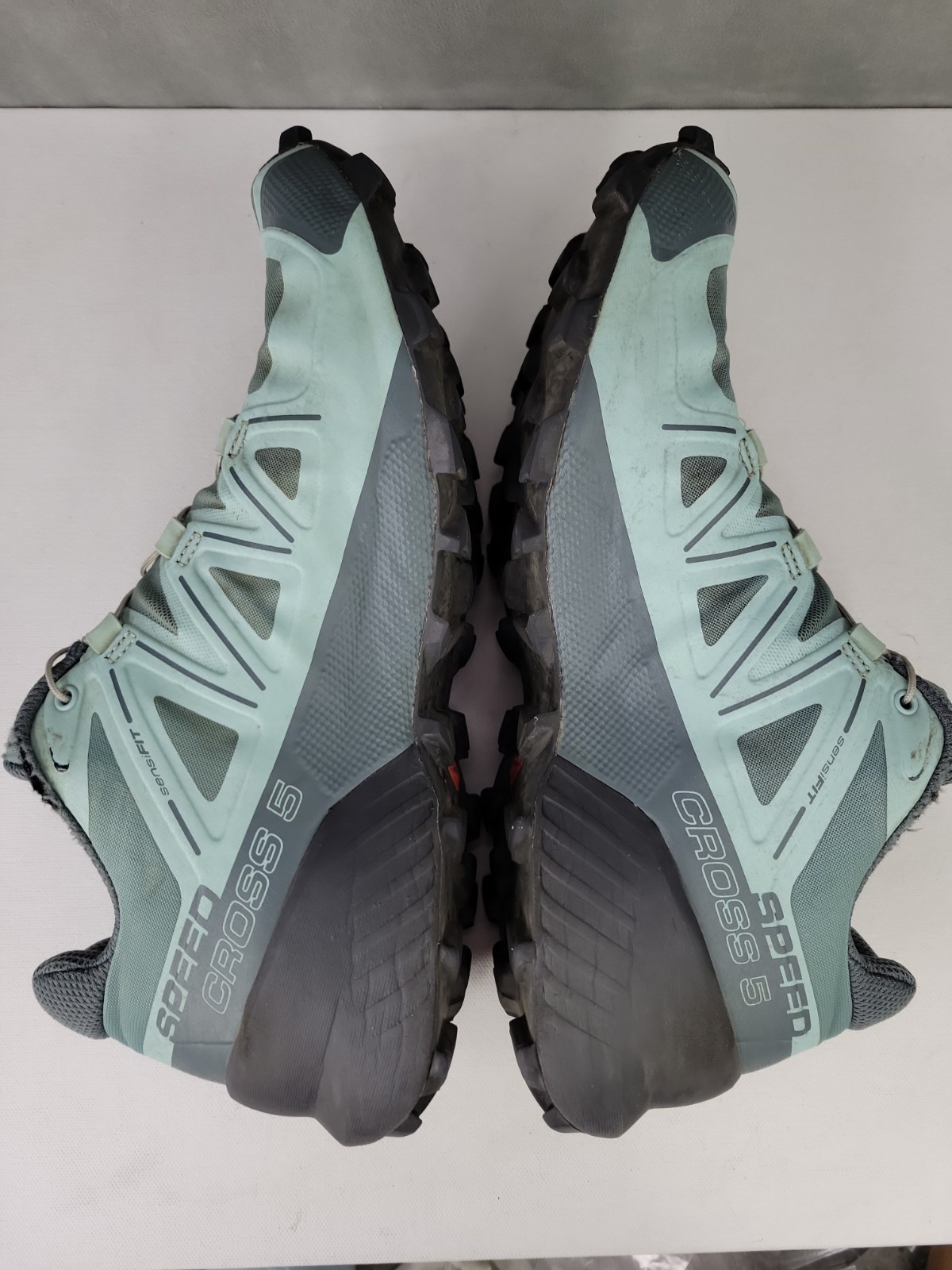 Salomon Speedcross 5 Trail Running Shoes Womens Green US 9 UK 7.5 EU 41 1/3