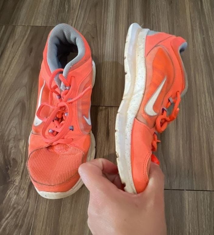 Nike Flex Trainer 4 Women’s Training Shoes Bright Mango Orange White