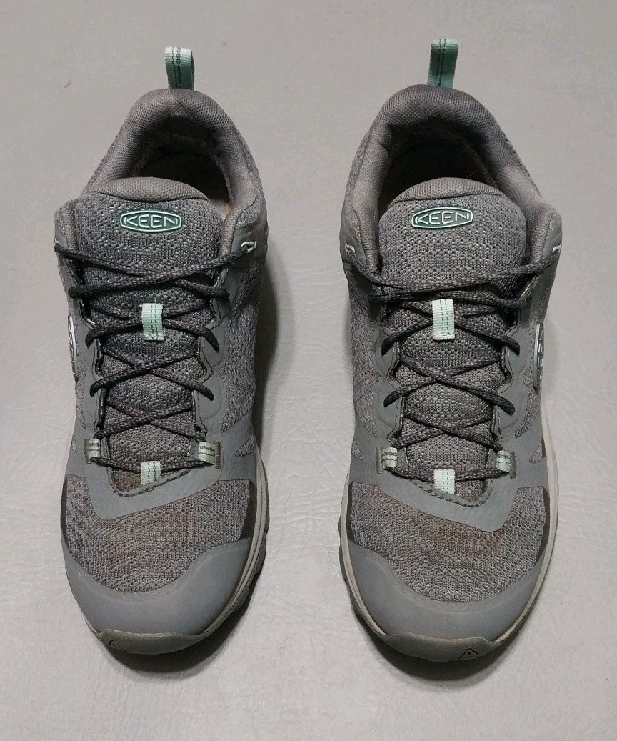 KEEN Terradora II Waterproof Hiking Shoes Women’s Size 9 Gray Lace-Up Sneakers