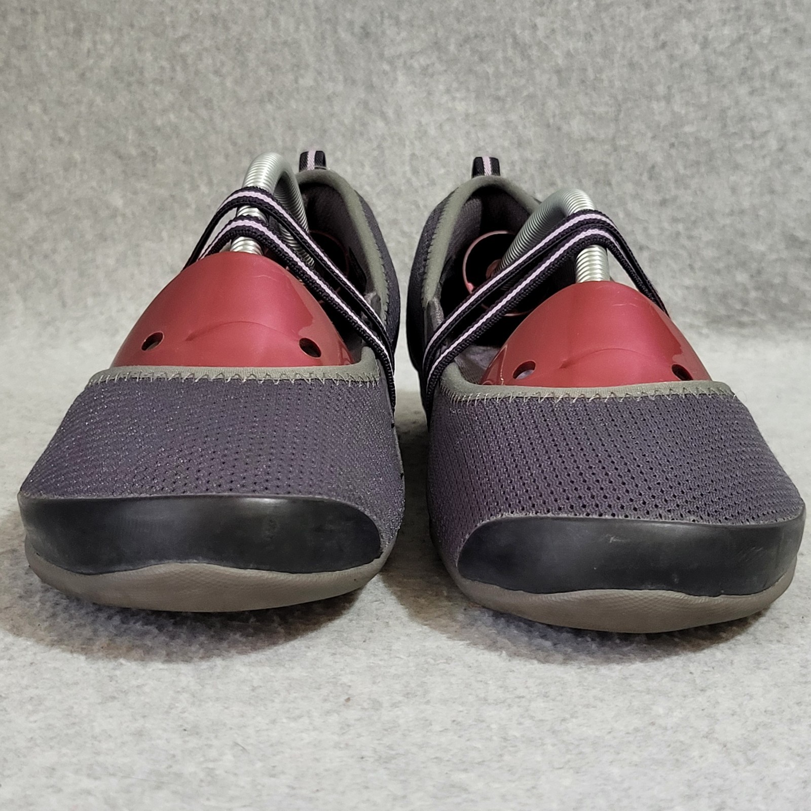 Teva Mary Jane Flats Shoes Women’s 8.5 M Grey Lavender Mesh Strappy Water Sports