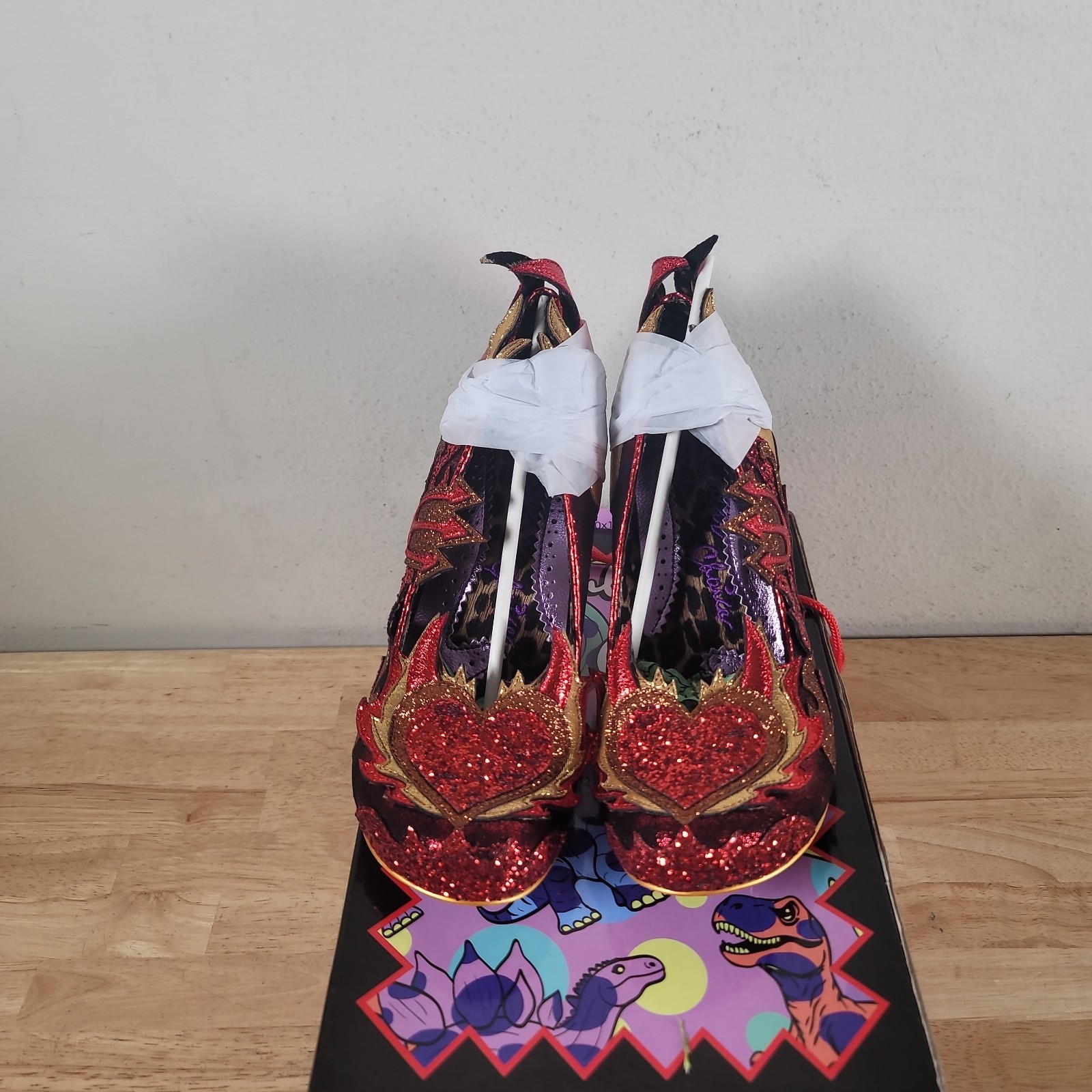 Irregular Choice Devils Advocate US Size 10 Eur 41 With Box New
