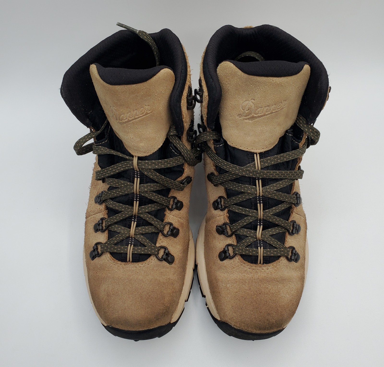 Danner Hiking Boot Womens 9.5 Brown Suede Mountain 600 Antique Bronze 4.5″ Shaft