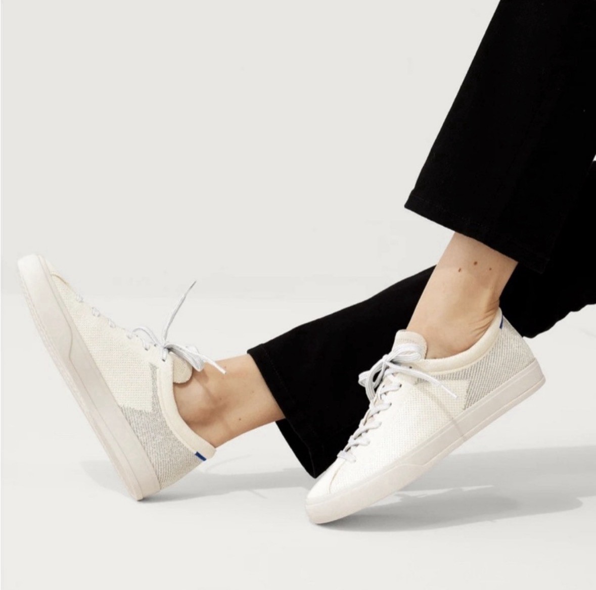 Rothy’s Lace up Sneakers, Diamond Twill size 9 New in Box.