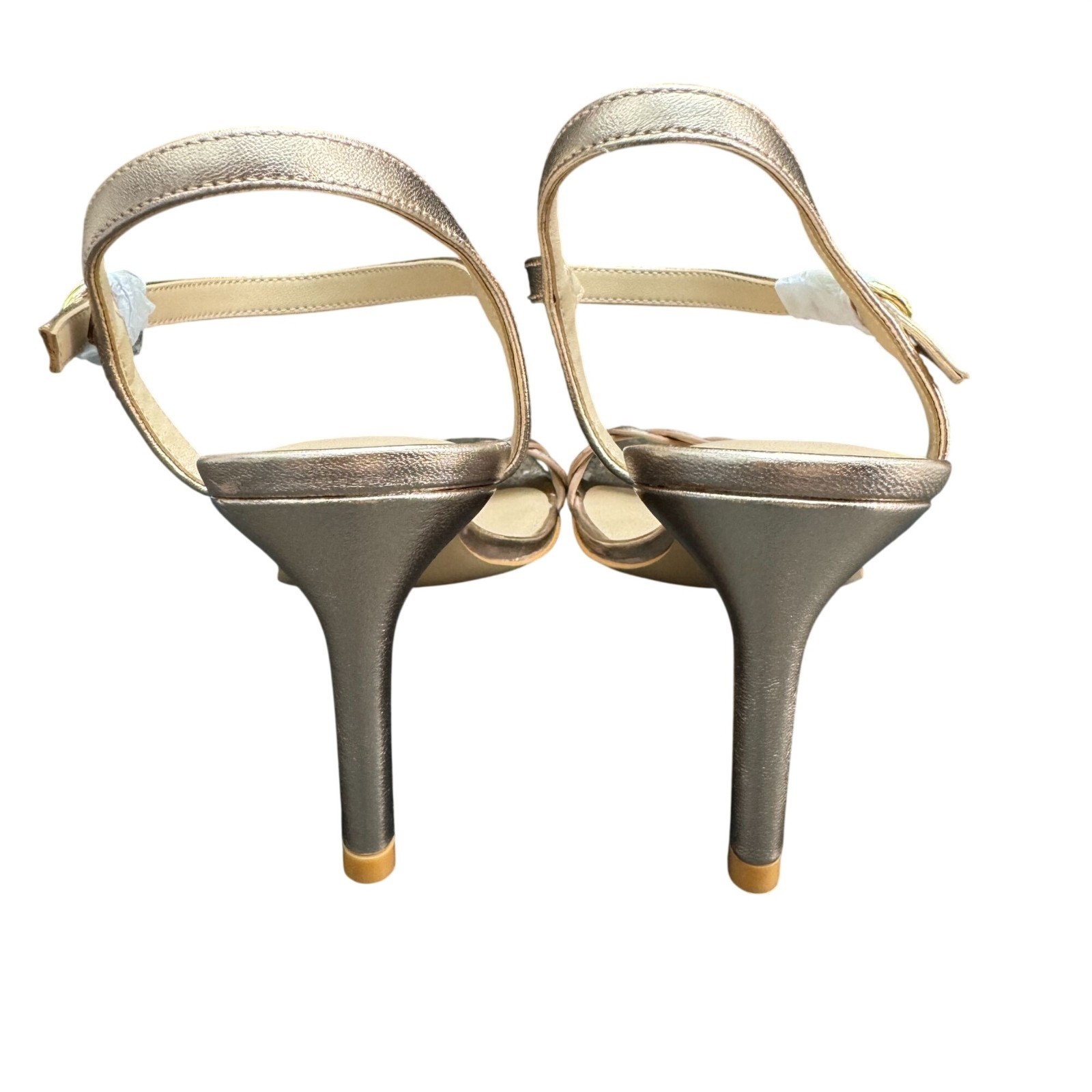 Stuart Weitzman Women’s Dancer Twistie sandal metallic rose gold, Size 9B NWOB