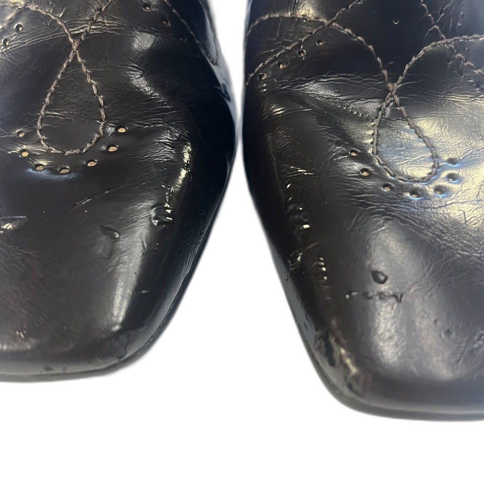 Franco Sarto Leather Ankle Boot Heels Made in Brazil Women’s Booties