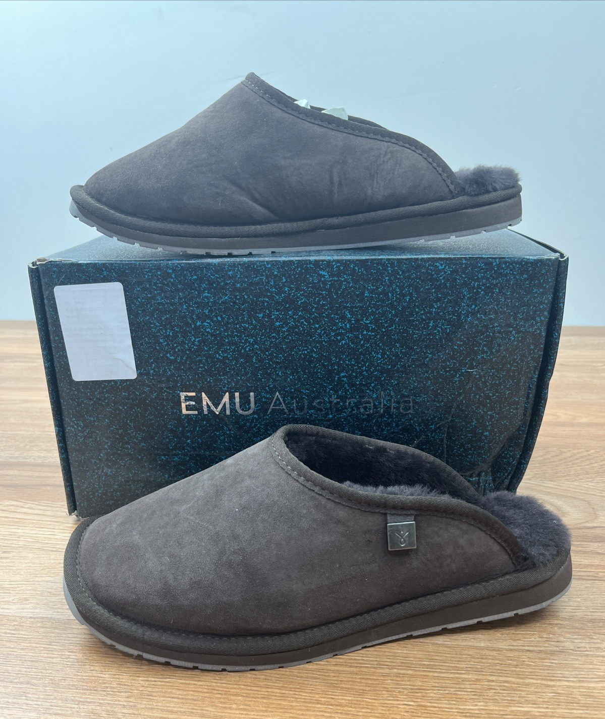 EMU Australia Platinum Esperence Sheepskin Slide Slippers Chocolate M10/W11 NEW
