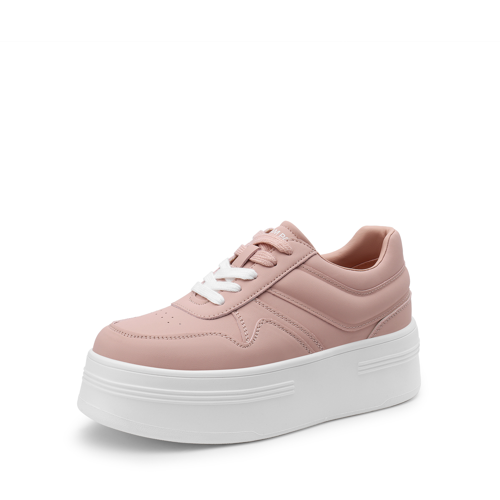 Women Platform Fashion Sneakers Lace Up Lightweight Stylish Athletic Shoes