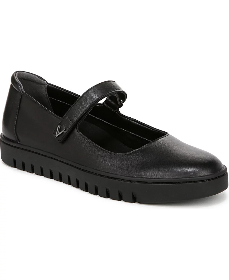 Vionic Uptown Mary Jane Black Leather Loafer Women’s sizes 5-13/NEW! MEDIUM