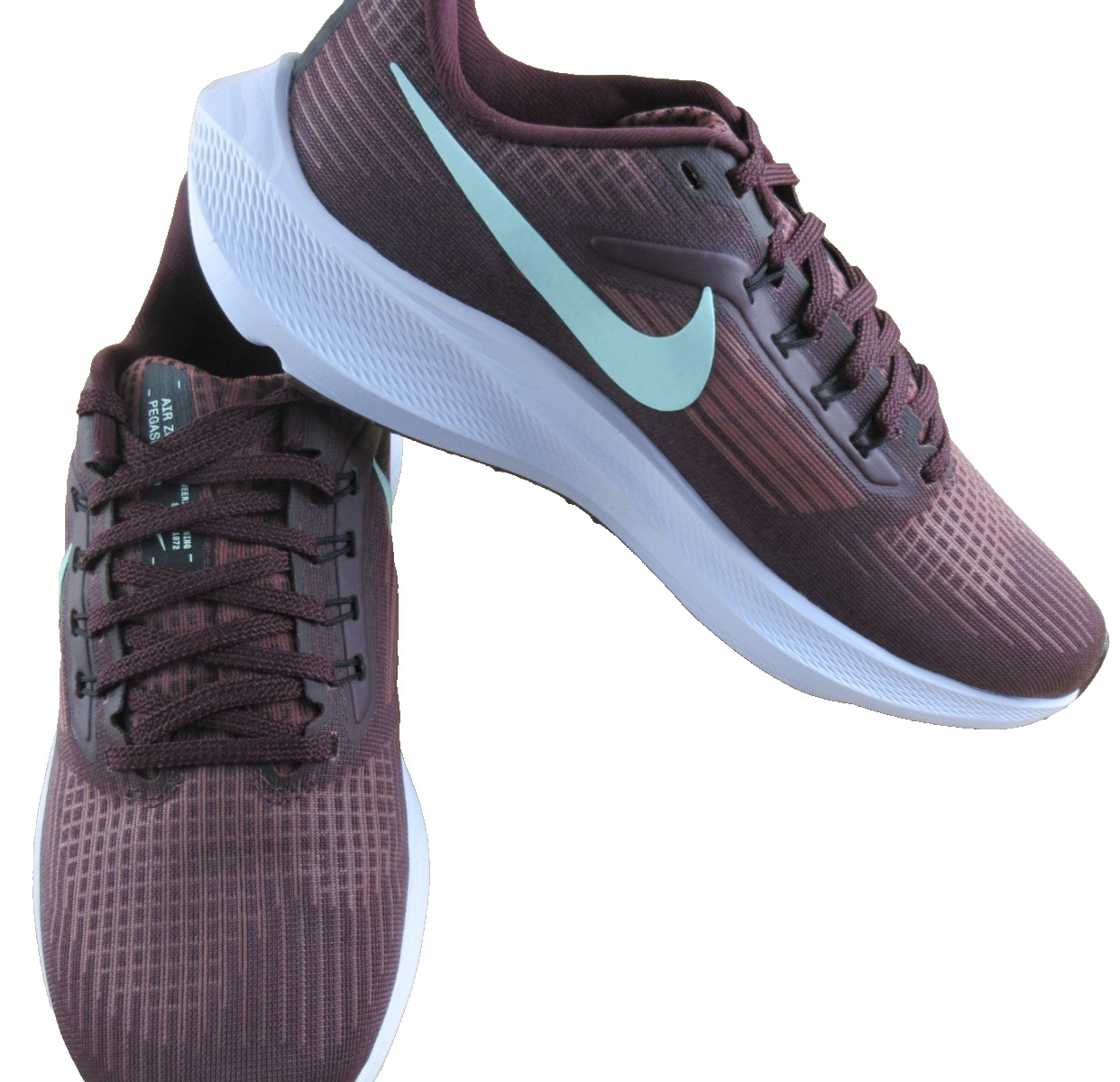 Women’s Nike Air Zoom Pegasus 39 Running Shoes Canyon Rust Purple Mint Size 9