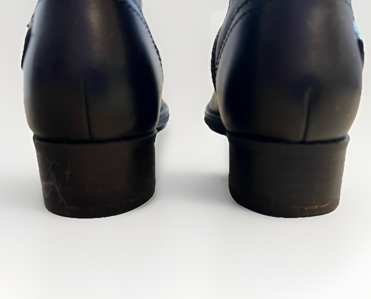 🔥RARE PRISTINE Ariat YORK Tall Riding Boots SZ 6.5B Black Leather $259 msrp
