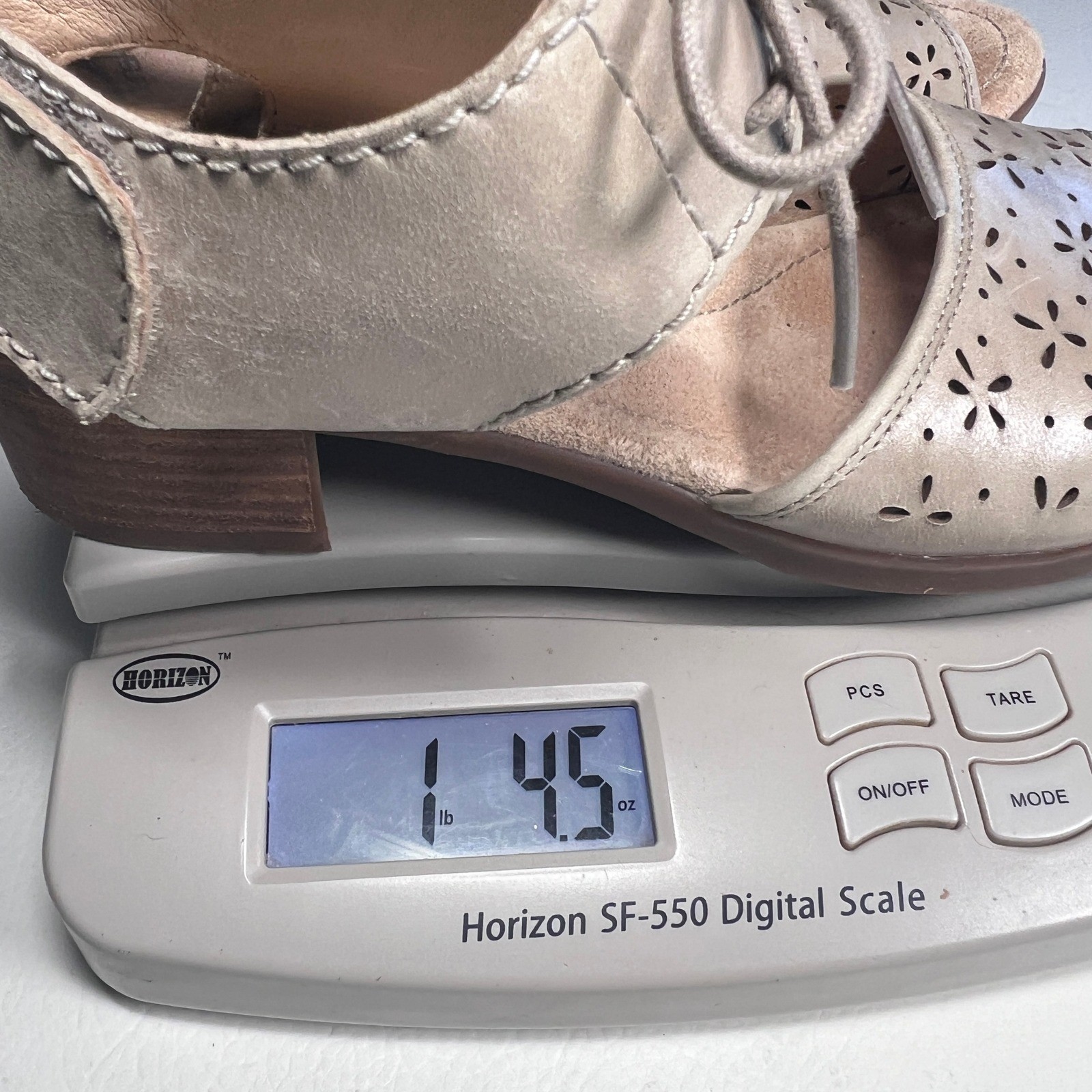 Dansko Sophie Sandals Women 39 Taupe Floral Laser Cut Block Heel Boho 2015 Laced
