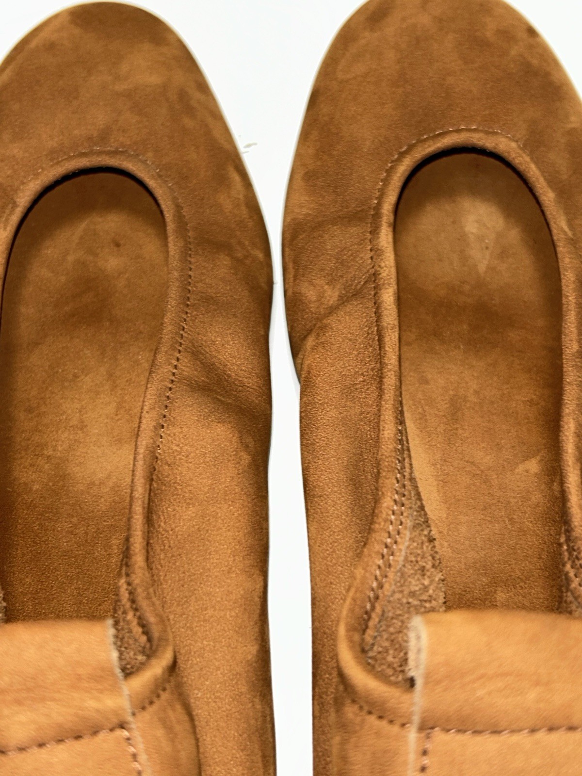 Arche Laius Ballerinas Orange Neya Nubuck Leather Flats Made In France 39 8