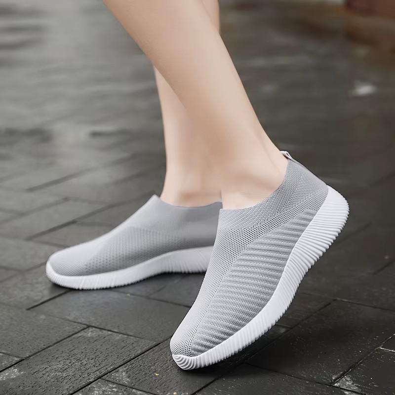 Women’s Vulcanized Shoes Slip On Loafer Comfort Flat Casual Spring Shoe