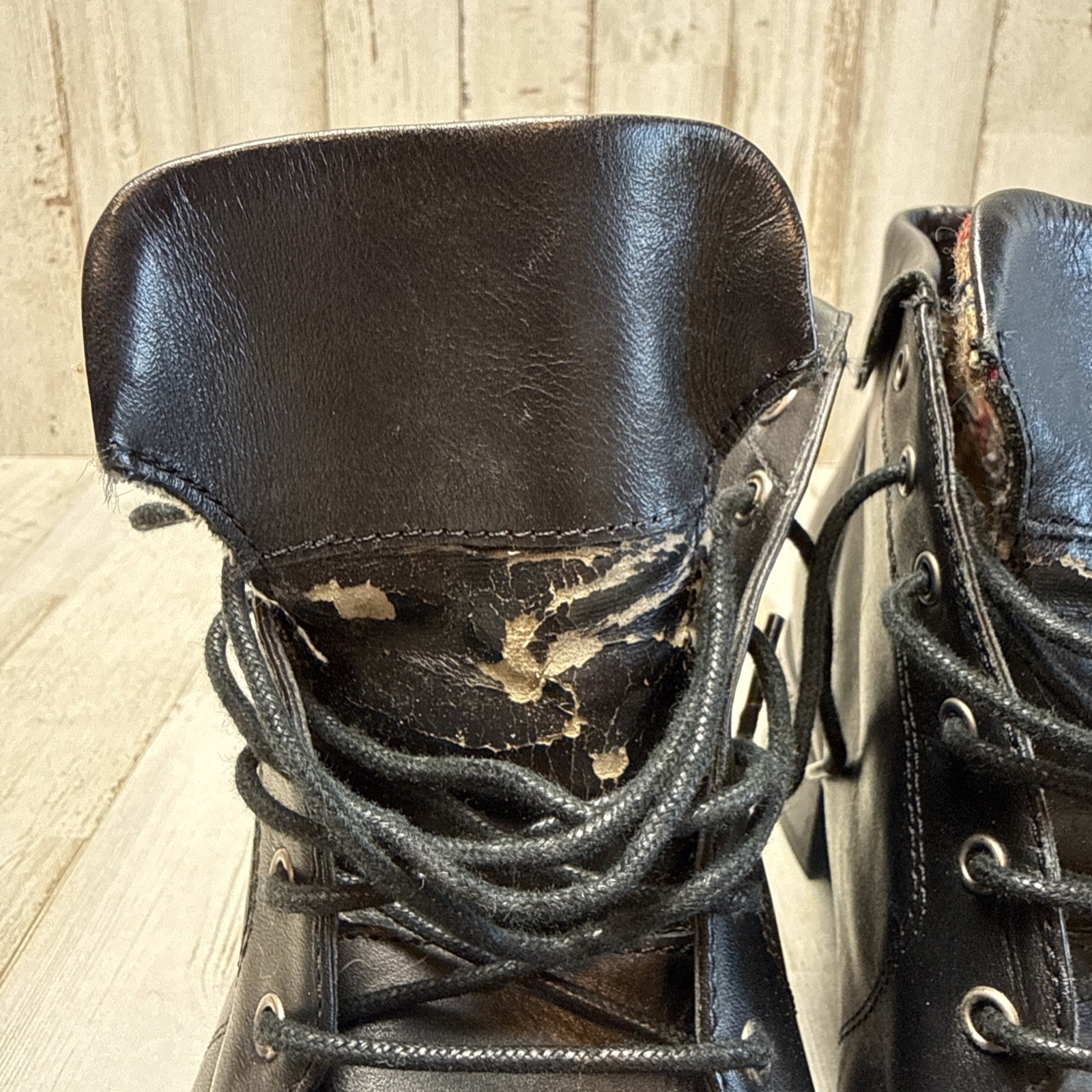 VTG Classic Elements Shoes Womens Sz 8.5 M (AA) Black Lenni Ankle Boots