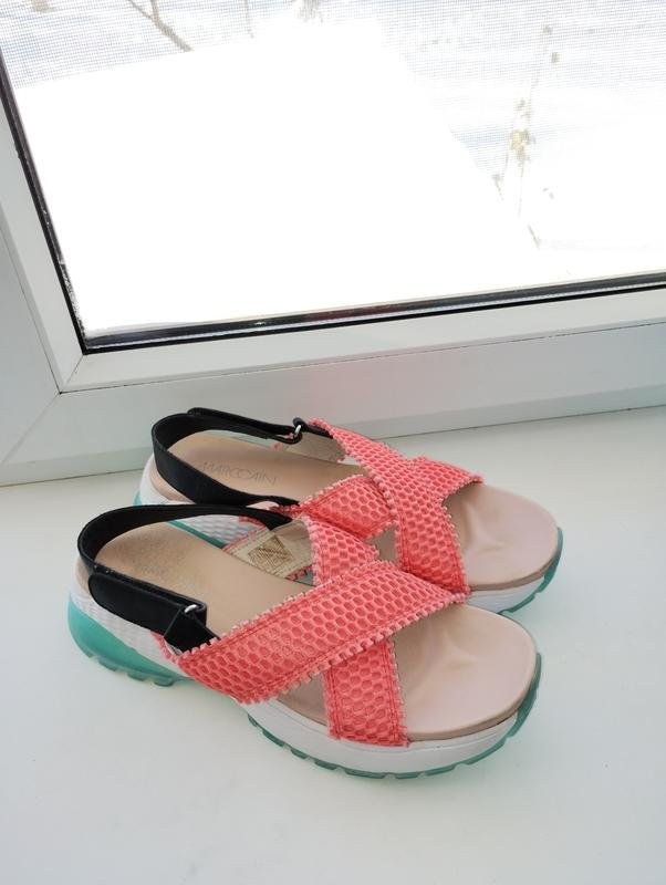 women marc cain heels multicolor leather 41
