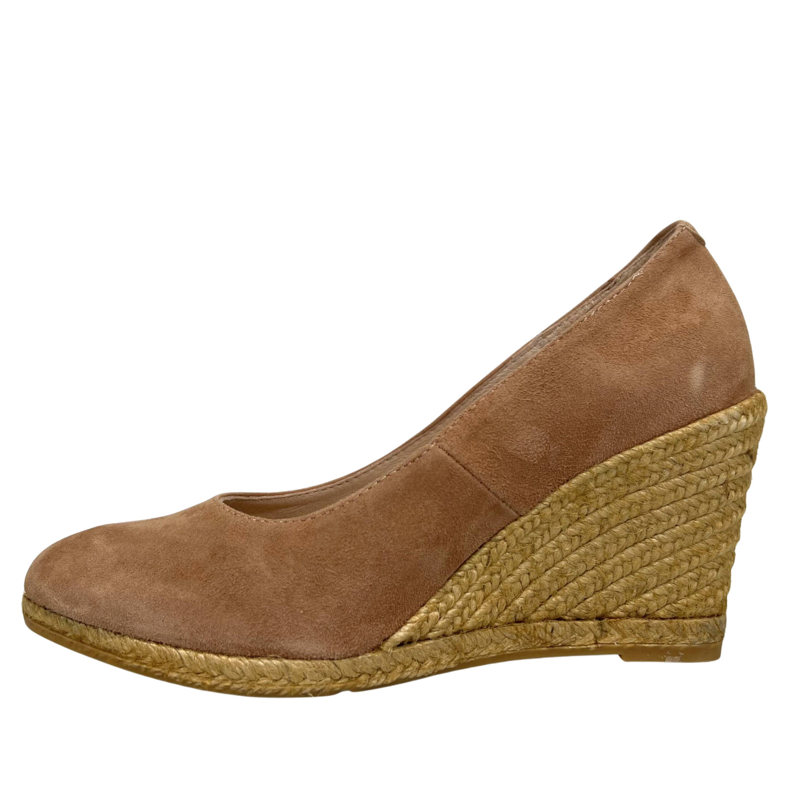 Eric Michael Women’s Teva Suede Espadrille Wedge Shoes Size EU 36 US 6.5-7
