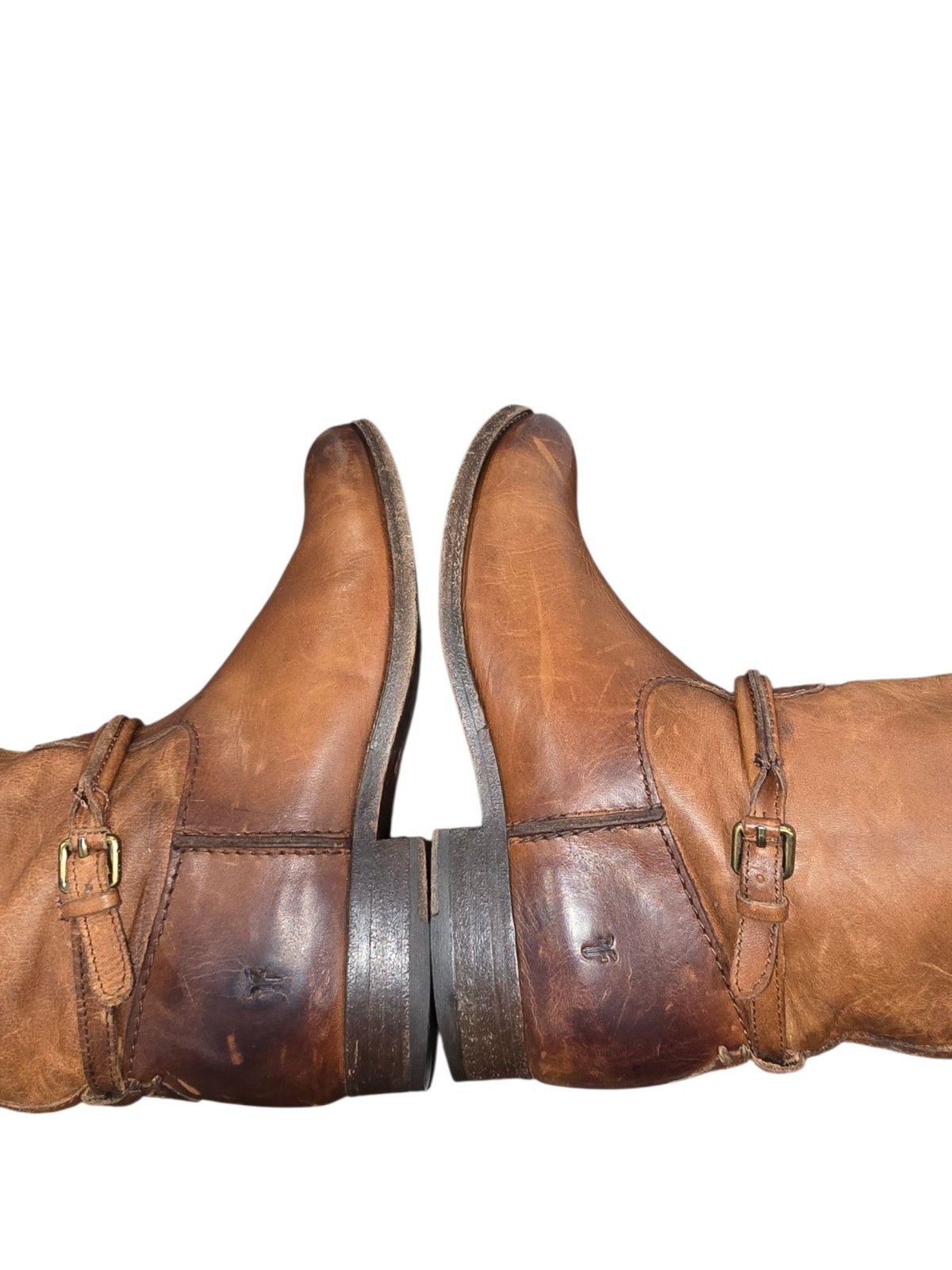 Fyre Women’s brown leather boots size 7.5B