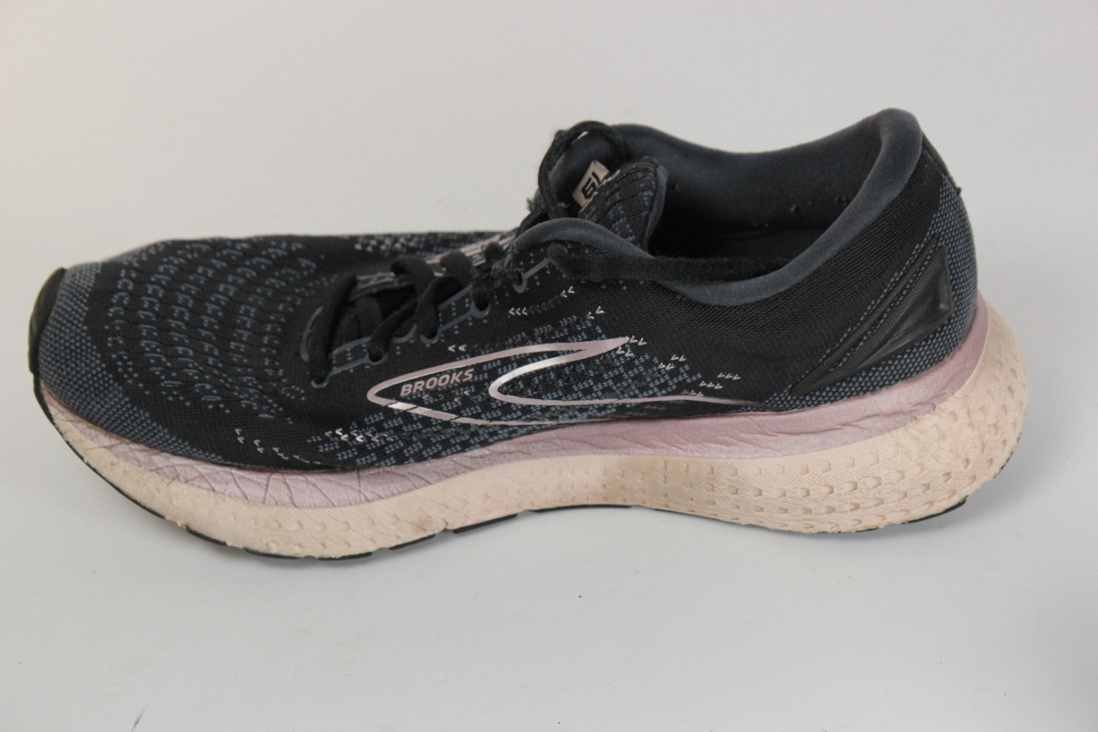 Size 9.5 – Brooks Glycerin GTS 19 Black/Metallic/Ombre
